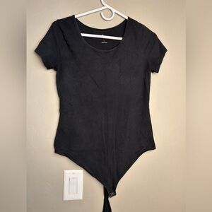 Large black bodysuit